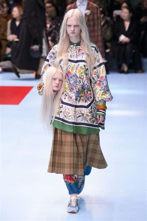 gucci sfilata parigi settembre 2018|La sfilata di Gucci Autunno Inverno 2018/2019 a Milano .